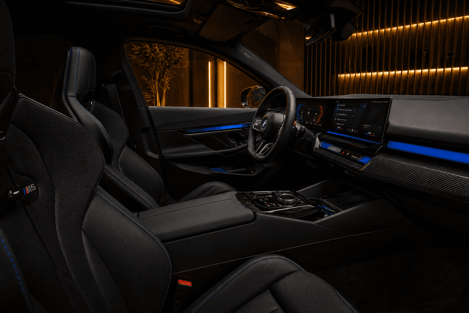 BMW M5 2025 m5 interior cockpit
