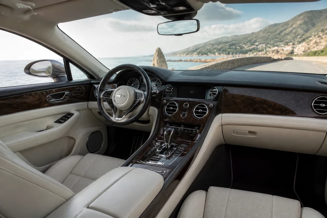 Grand tourer cabin on a UAE road trip rental weekend day from Dubai