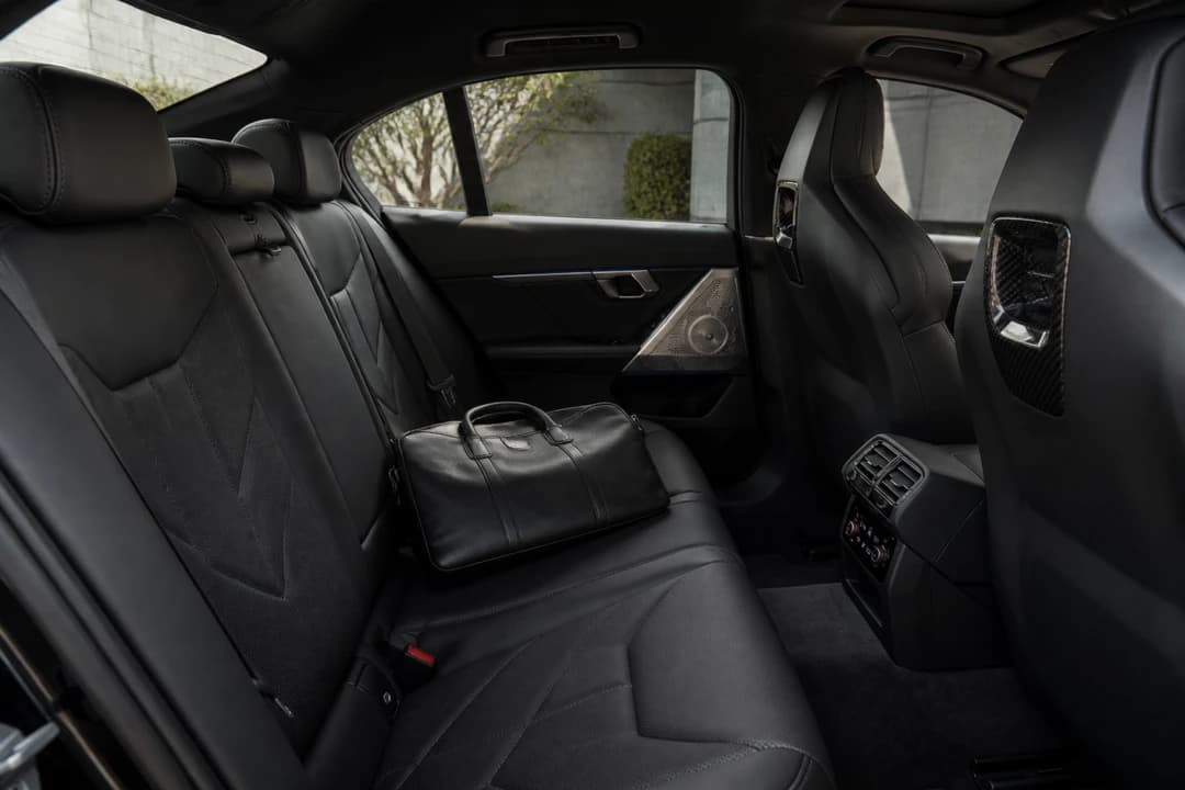 BMW M5 cabin for luxury car comparison Dubai business meeting days