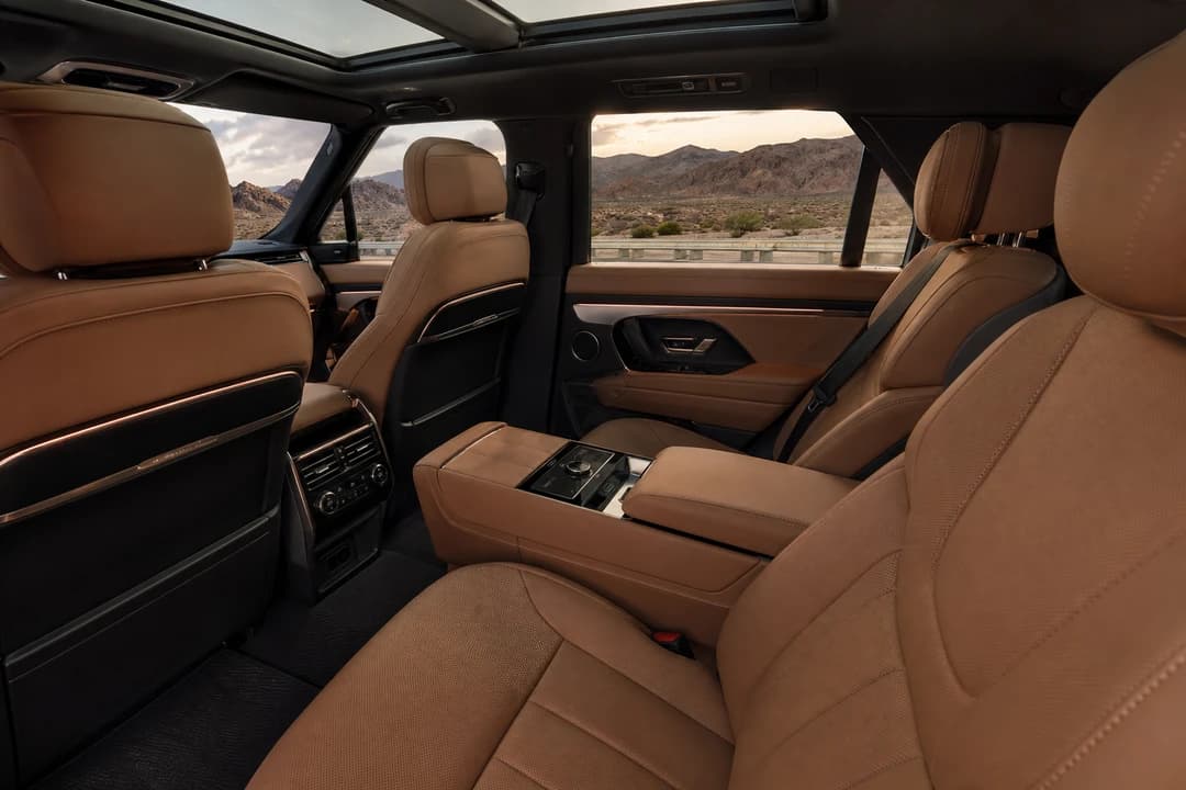 Range Rover Sport cabin for best luxury car Dubai lounge comfort on a UAE road-trip week