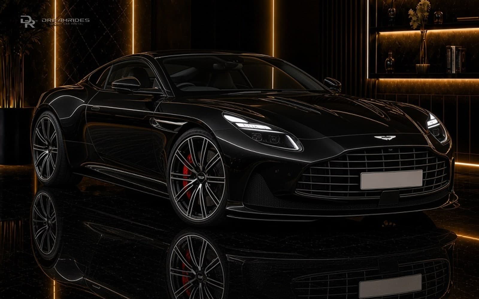 Aston Martin DB12 luxury car rental in Dubai