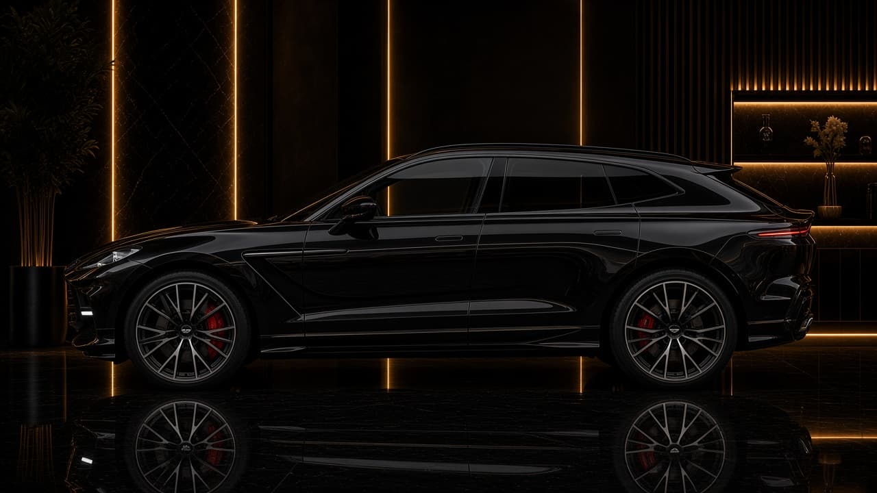 Aston Martin DBX 707 dbx 707 angle side profile