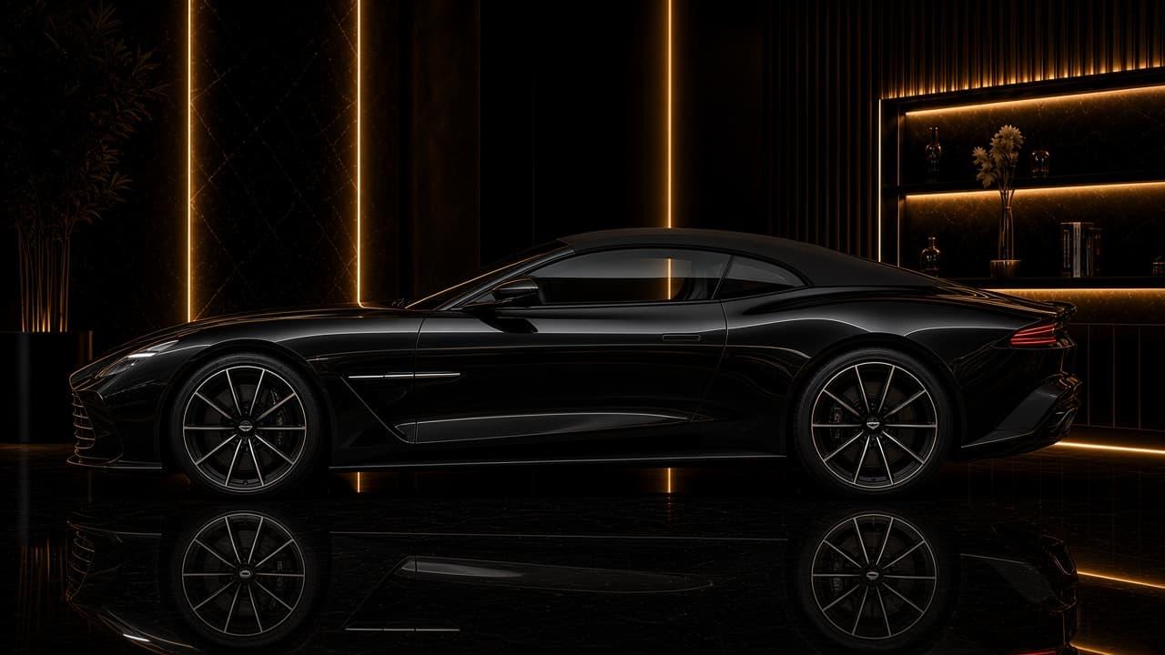 Aston Martin Vanquish Volante vanquish volante angle side profile