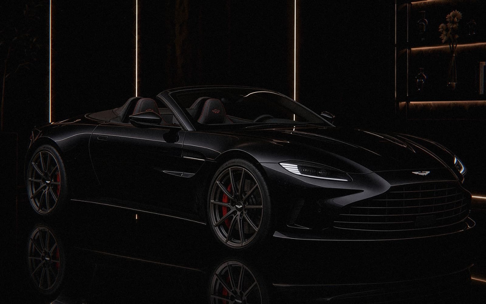 Aston Martin Vantage Roadster rental catalogue image — DreamRides Dubai