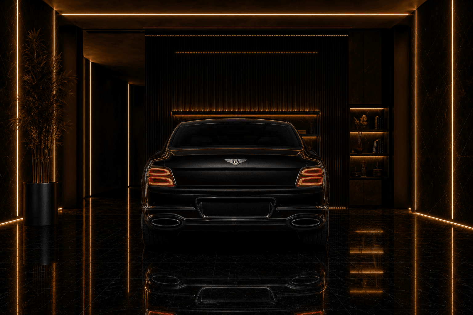 Bentley Flying Spur flying spur angle rear