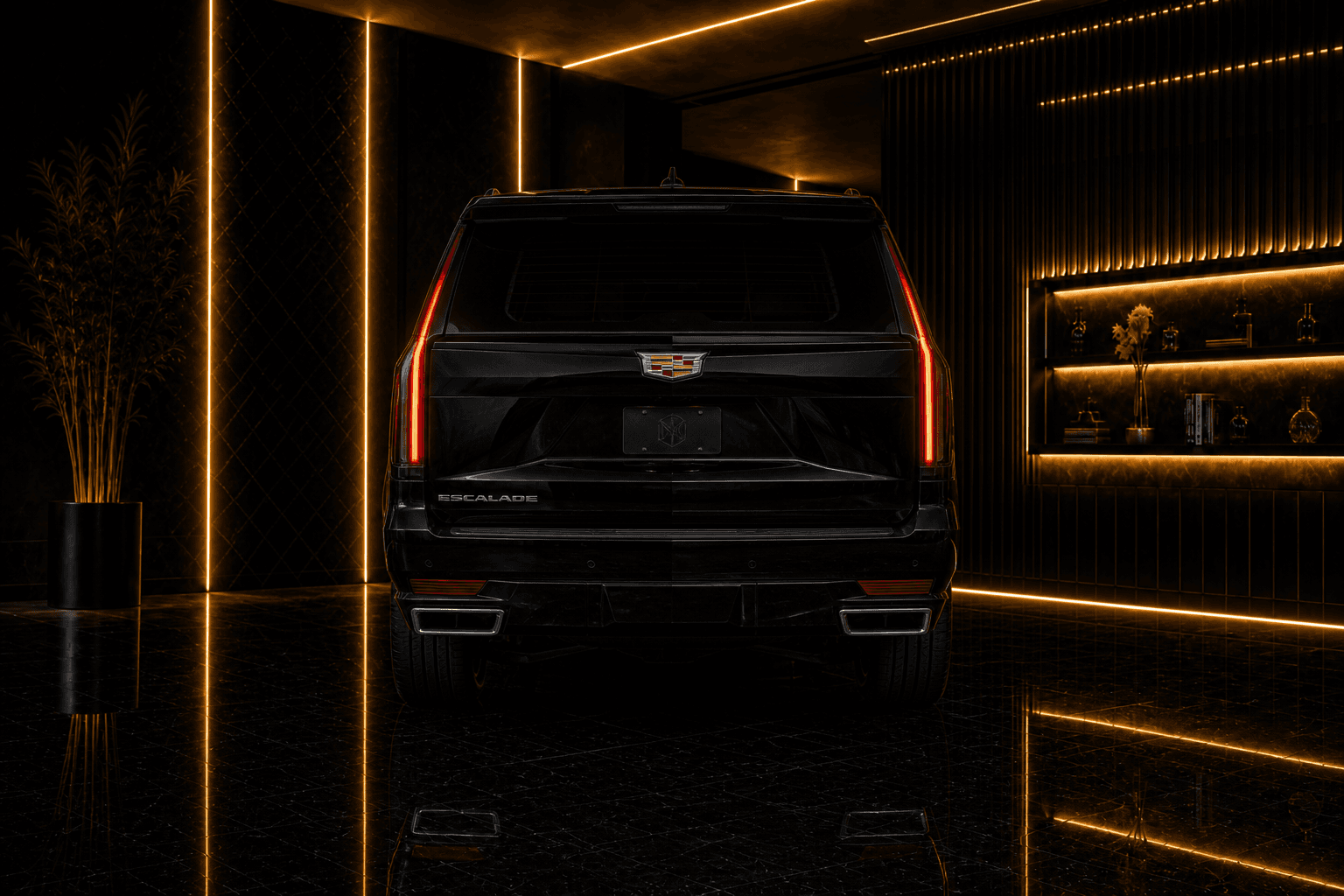 Cadillac Escalade escalade angle rear