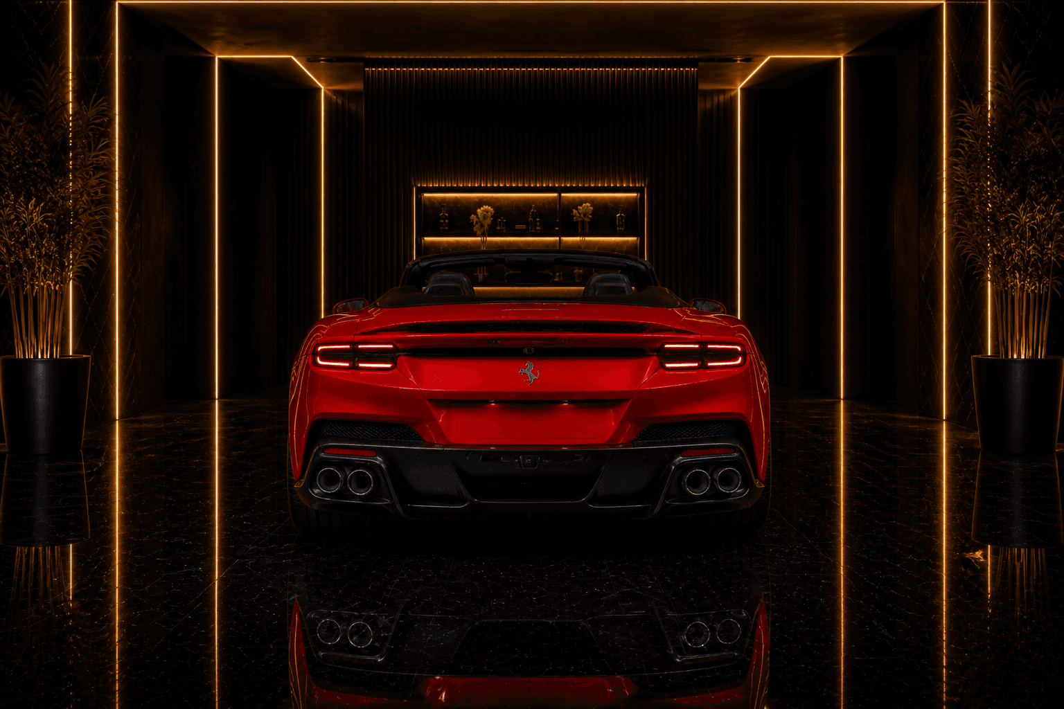 Ferrari 12cilindri Spider 12cilindri spider angle rear