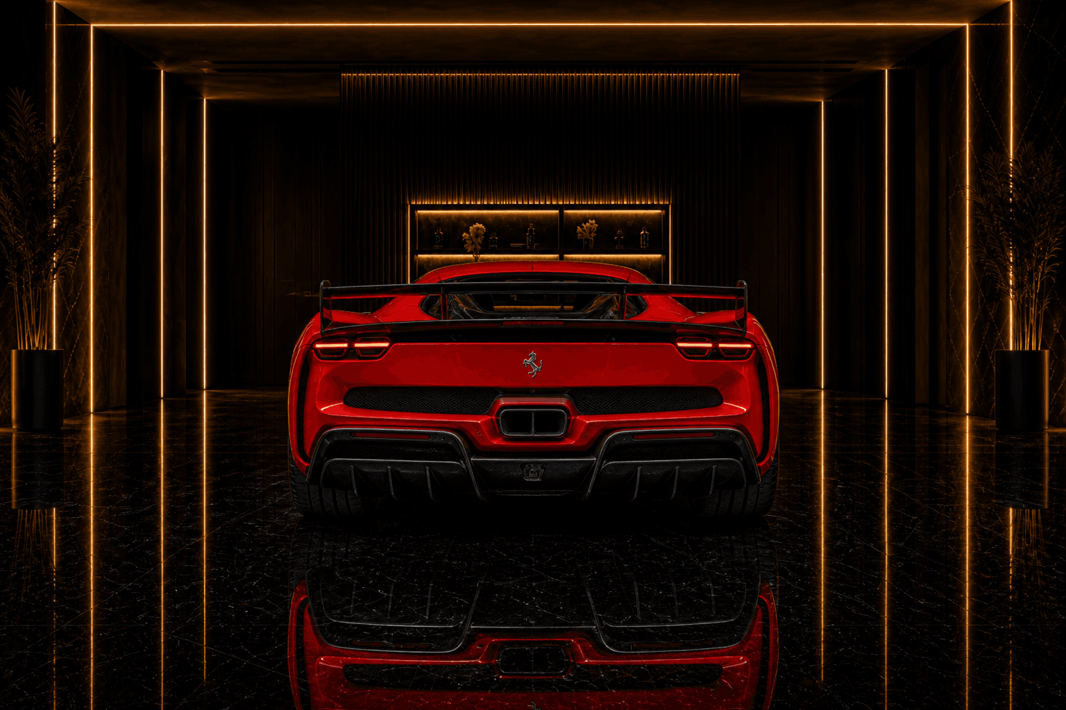Ferrari 296 Speciale 296 speciale angle rear