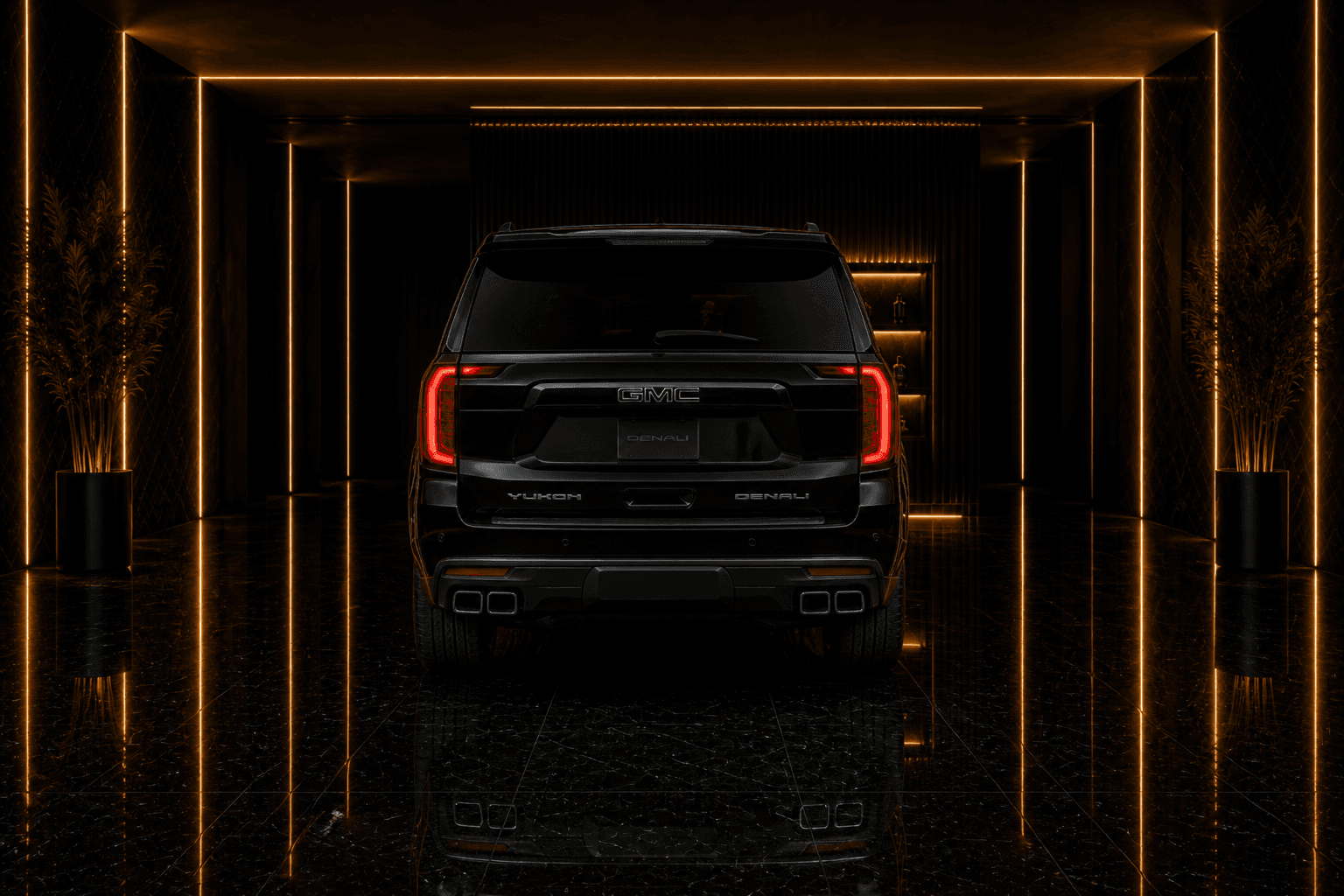 GMC Yukon Denali yukon denali angle rear