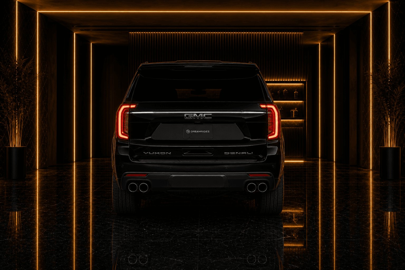 GMC Yukon Denali XL yukon denali xl angle rear