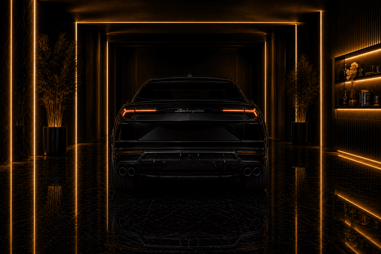 Lamborghini Urus S urus s angle rear