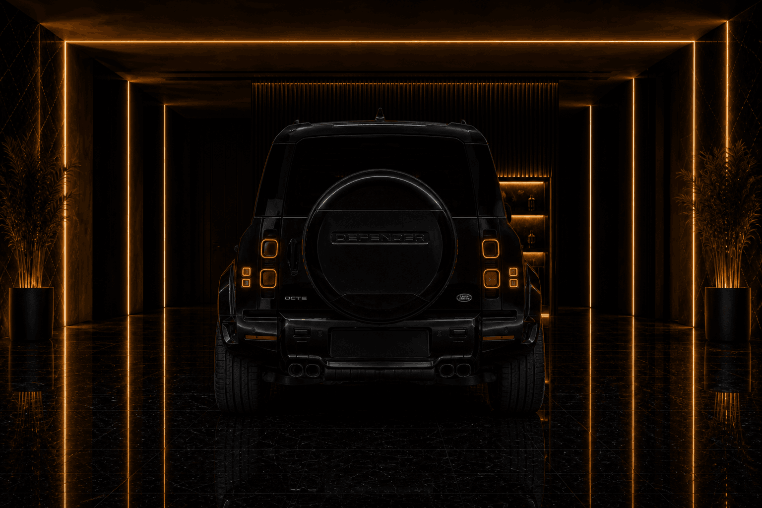 Land Rover Defender 110 Octa defender 110 octa angle rear