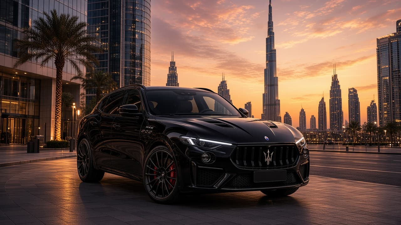 Maserati Levante Trofeo in Dubai