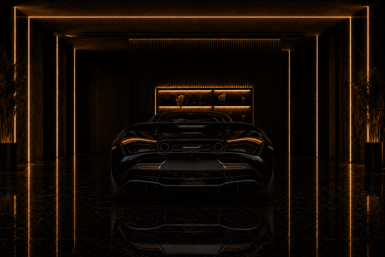 Mclaren 720s Spider 720s spider angle rear