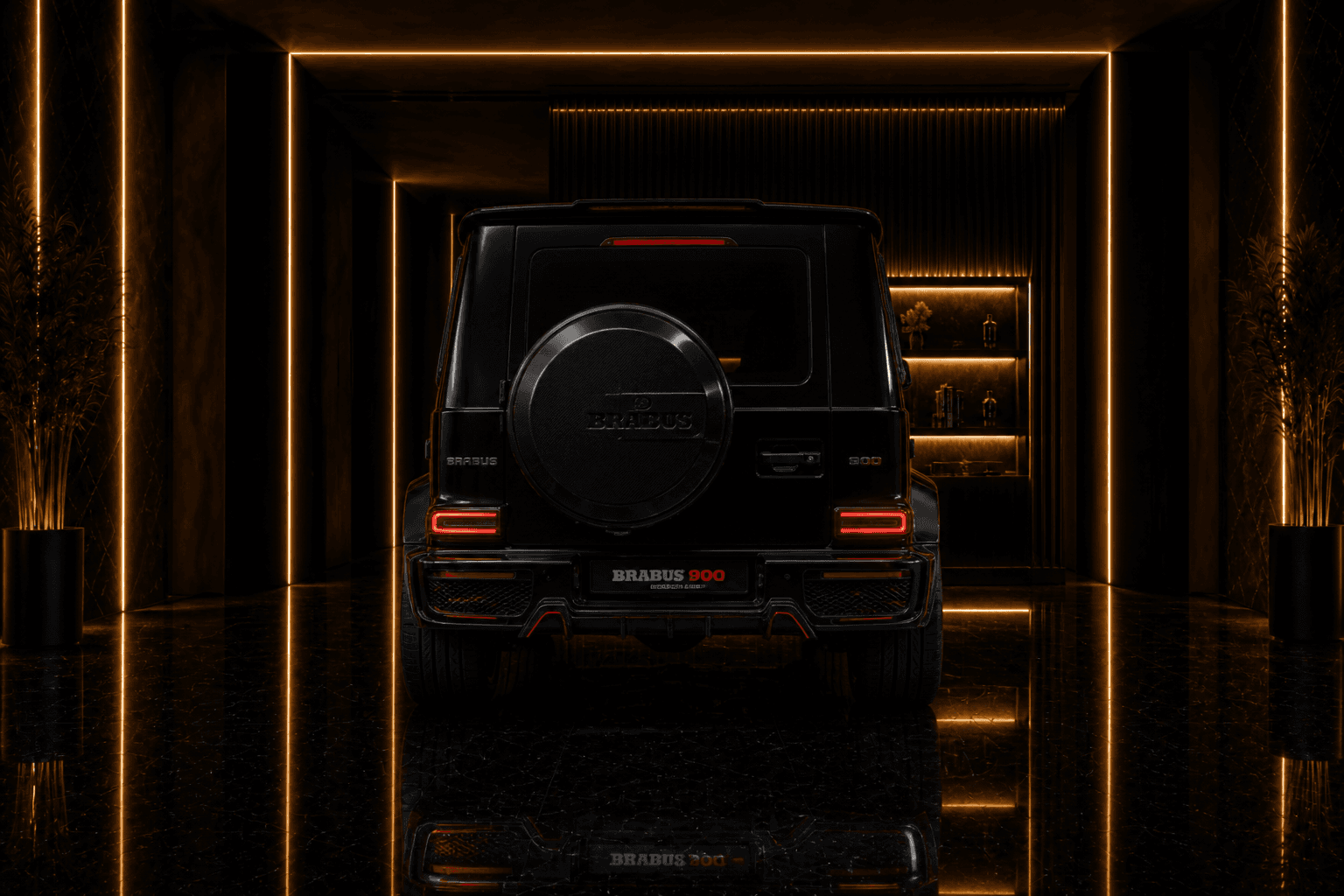 Mercedes-Benz G63 Brabus 900 Rocket g63 brabus 900 angle rear