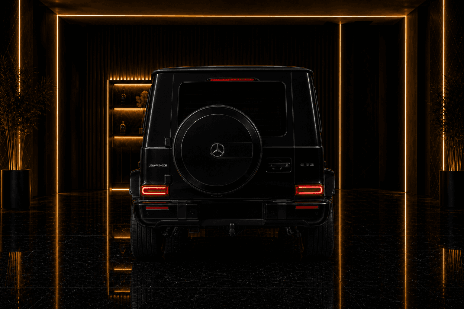 Mercedes-Benz G63 2025 Black g63 facelift angle rear