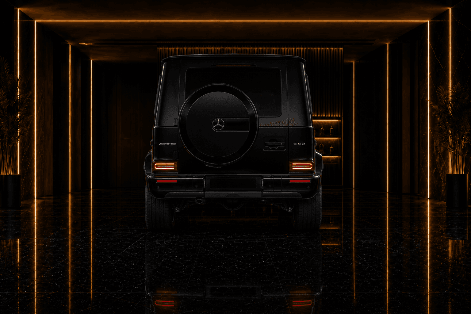 Mercedes-Benz G63 mercedez benz g63 angle rear