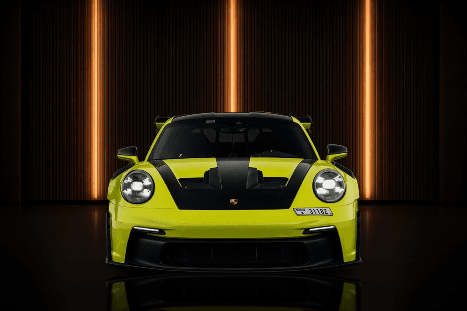 Porsche 911 GT3 RS front view