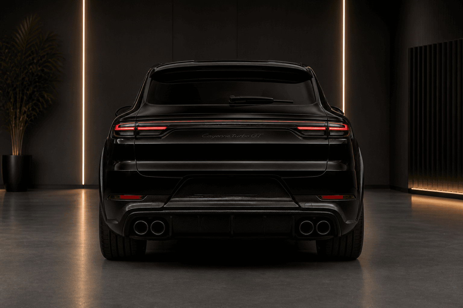 Porsche Cayenne Turbo GT cayenne turbo gt angle rear