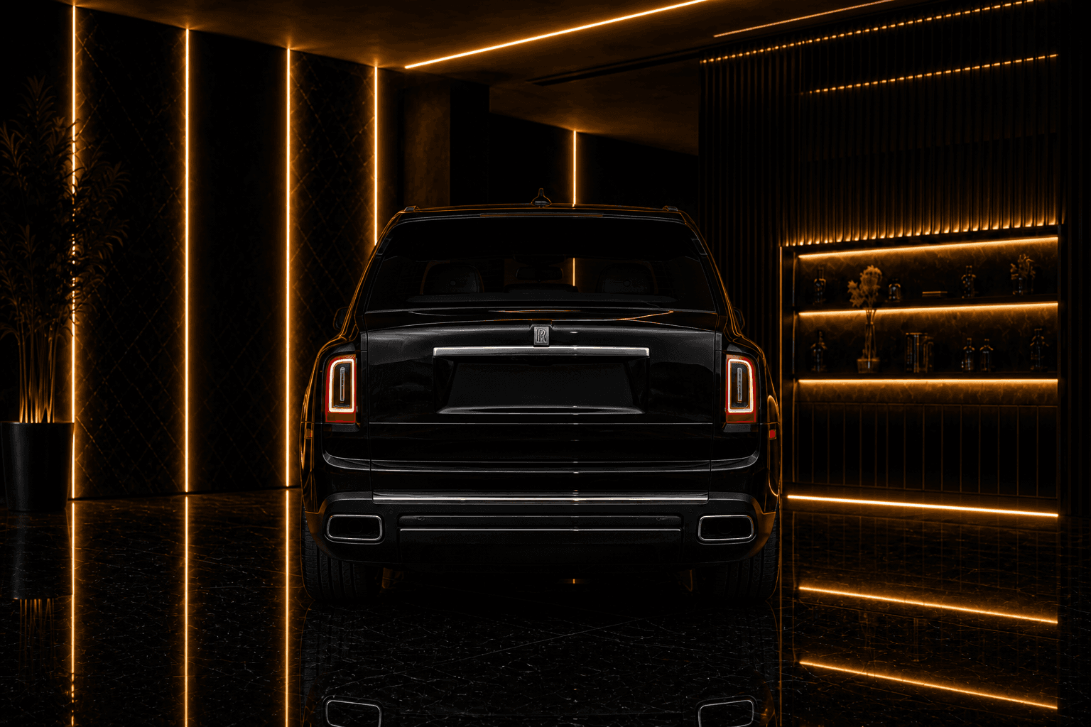 Rolls-Royce Cullinan cullinan angle rear