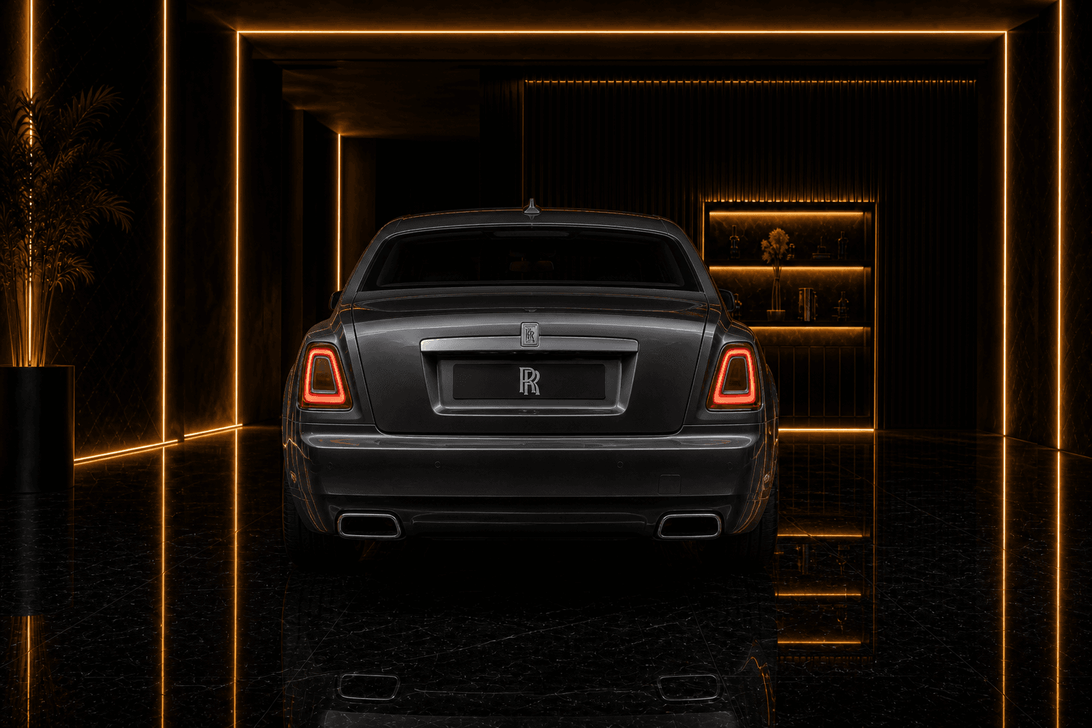 Rolls-Royce Ghost Extended ghost extended angle rear