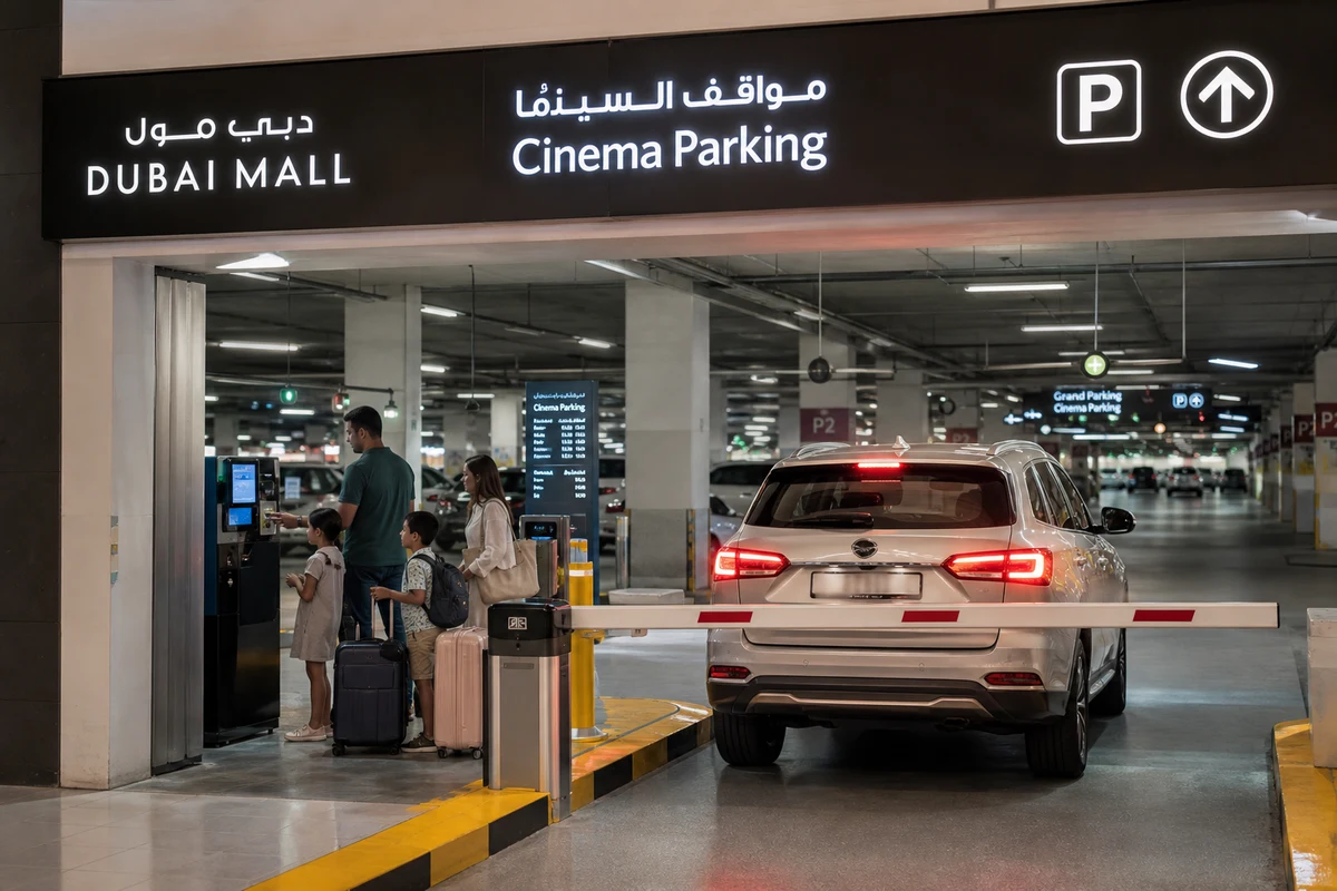 Dubai parking compliance checklist for rental drivers with bay rules and timing