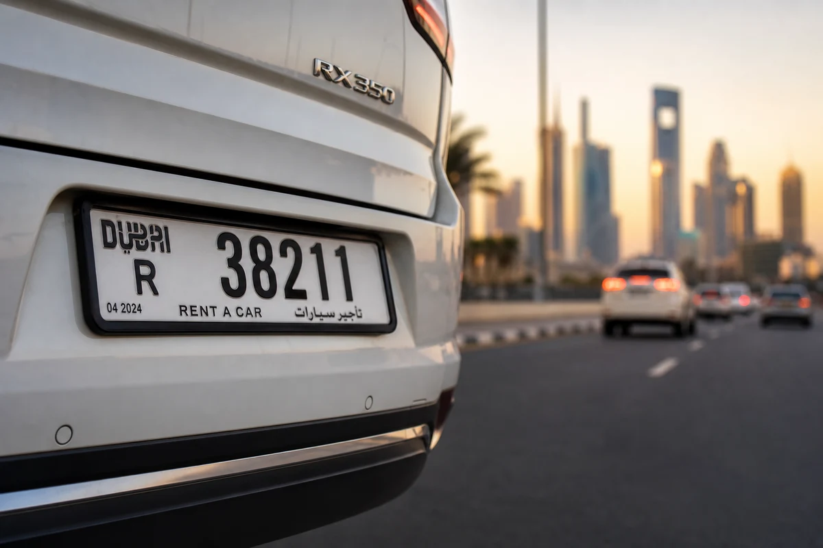 Administrative checklist for resolving unpaid Dubai traffic fines after rental use