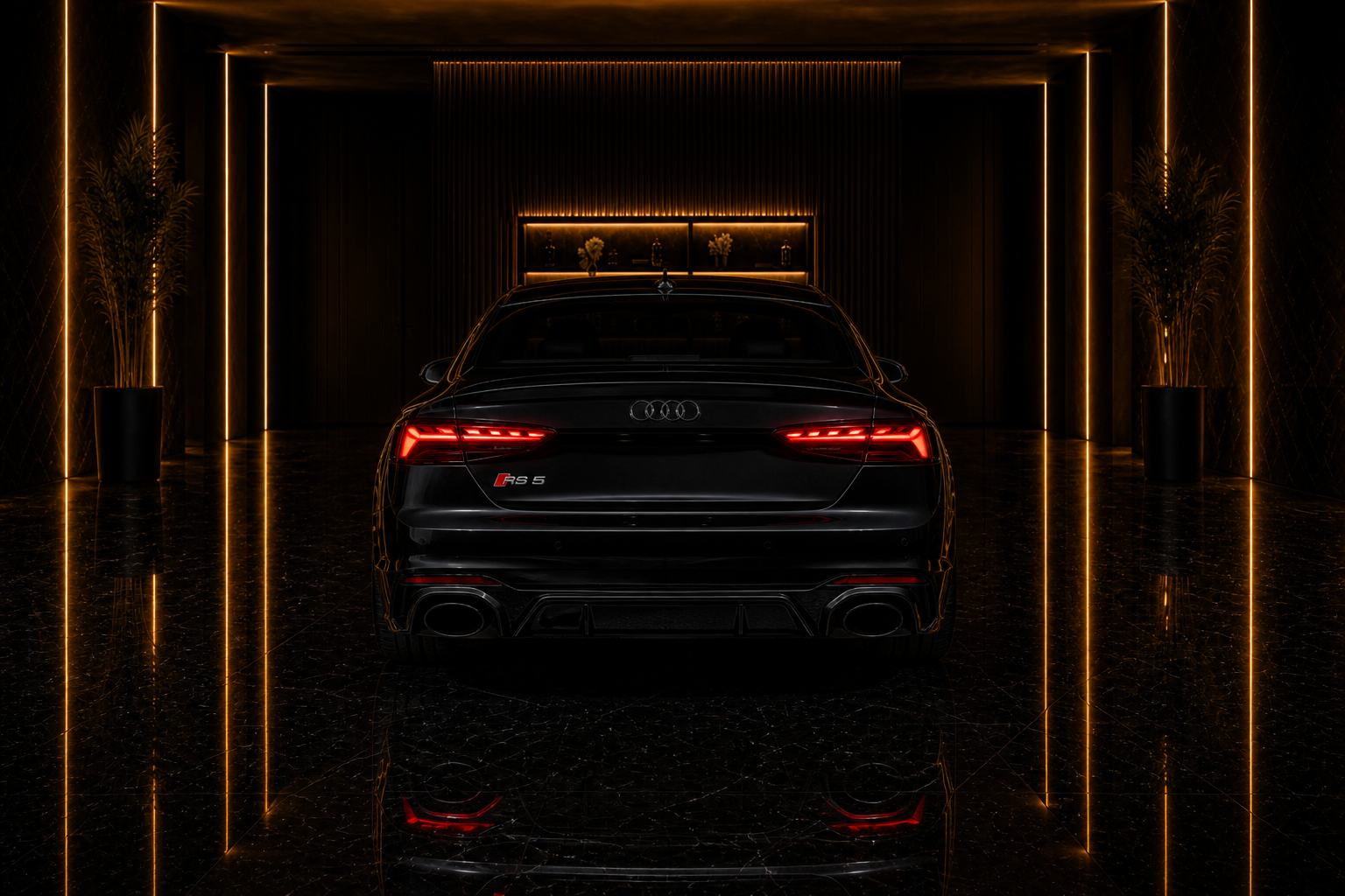 Audi RS5 rs5 angle rear