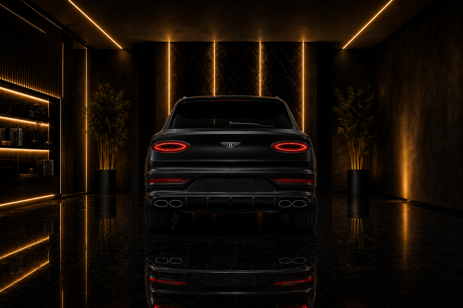 Bentley Bentayga bentayga angle rear