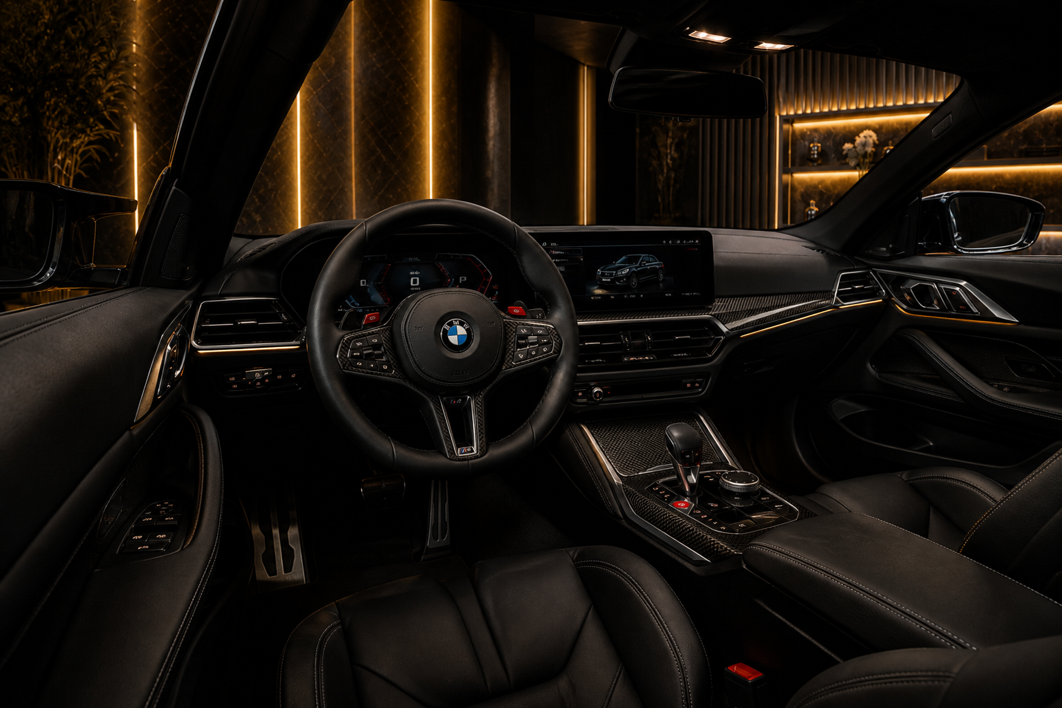 BMW M4 Coupe m4 coupe interior cockpit