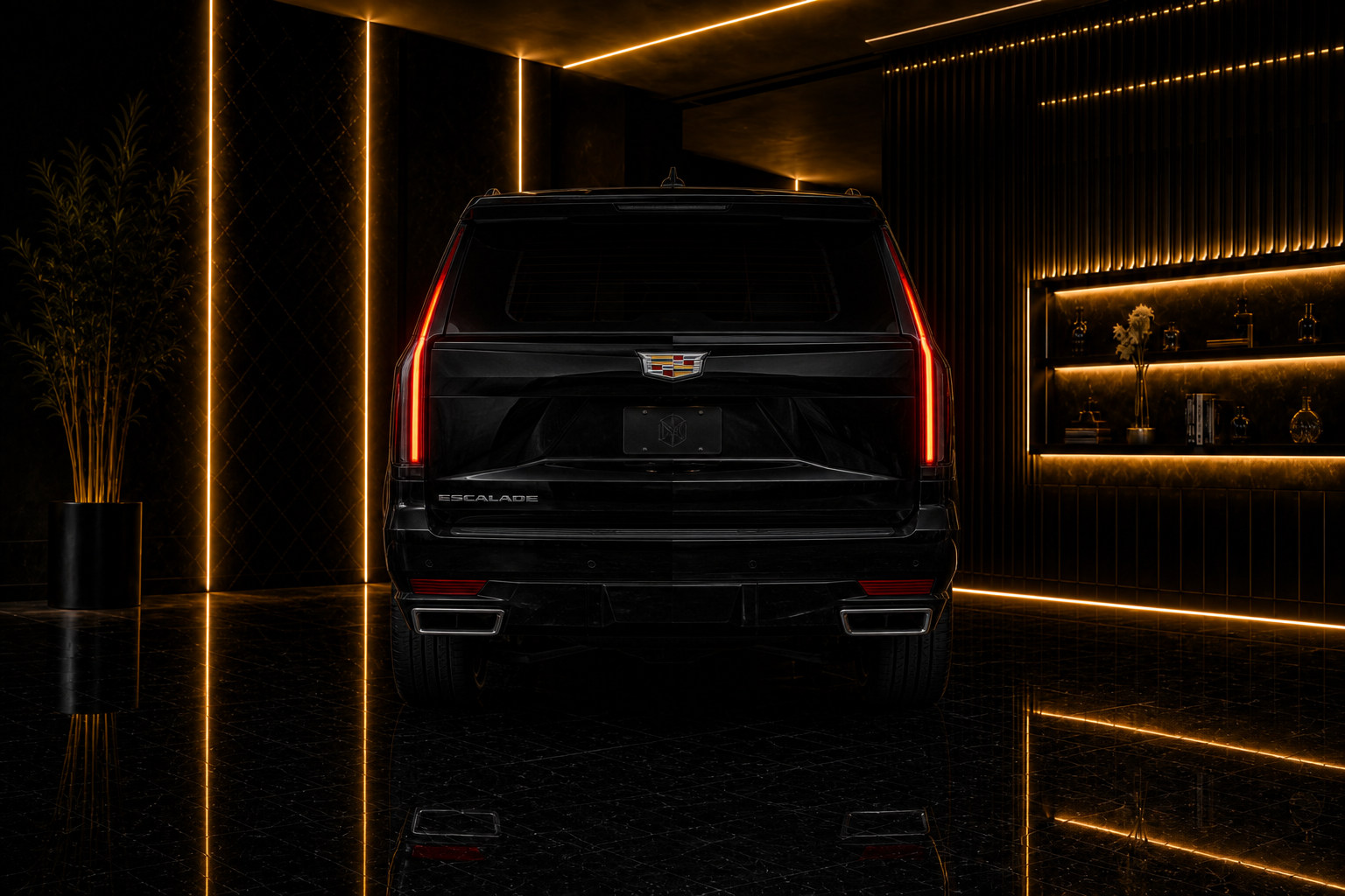Cadillac Escalade escalade angle rear