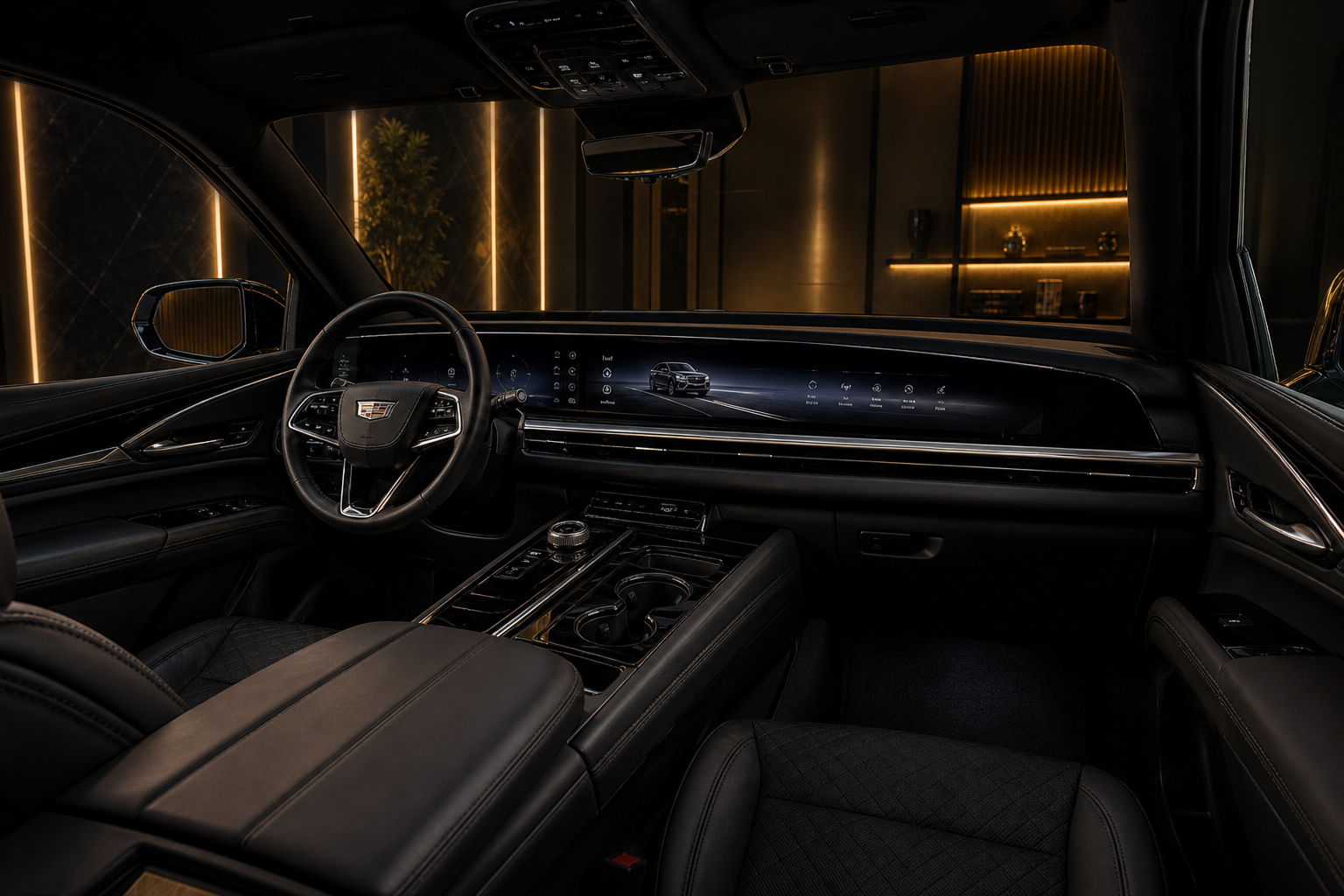 Cadillac Escalade escalade interior cockpit