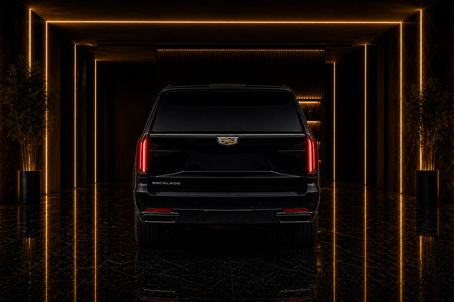 Cadillac Escalade LWB escalade lwb angle rear