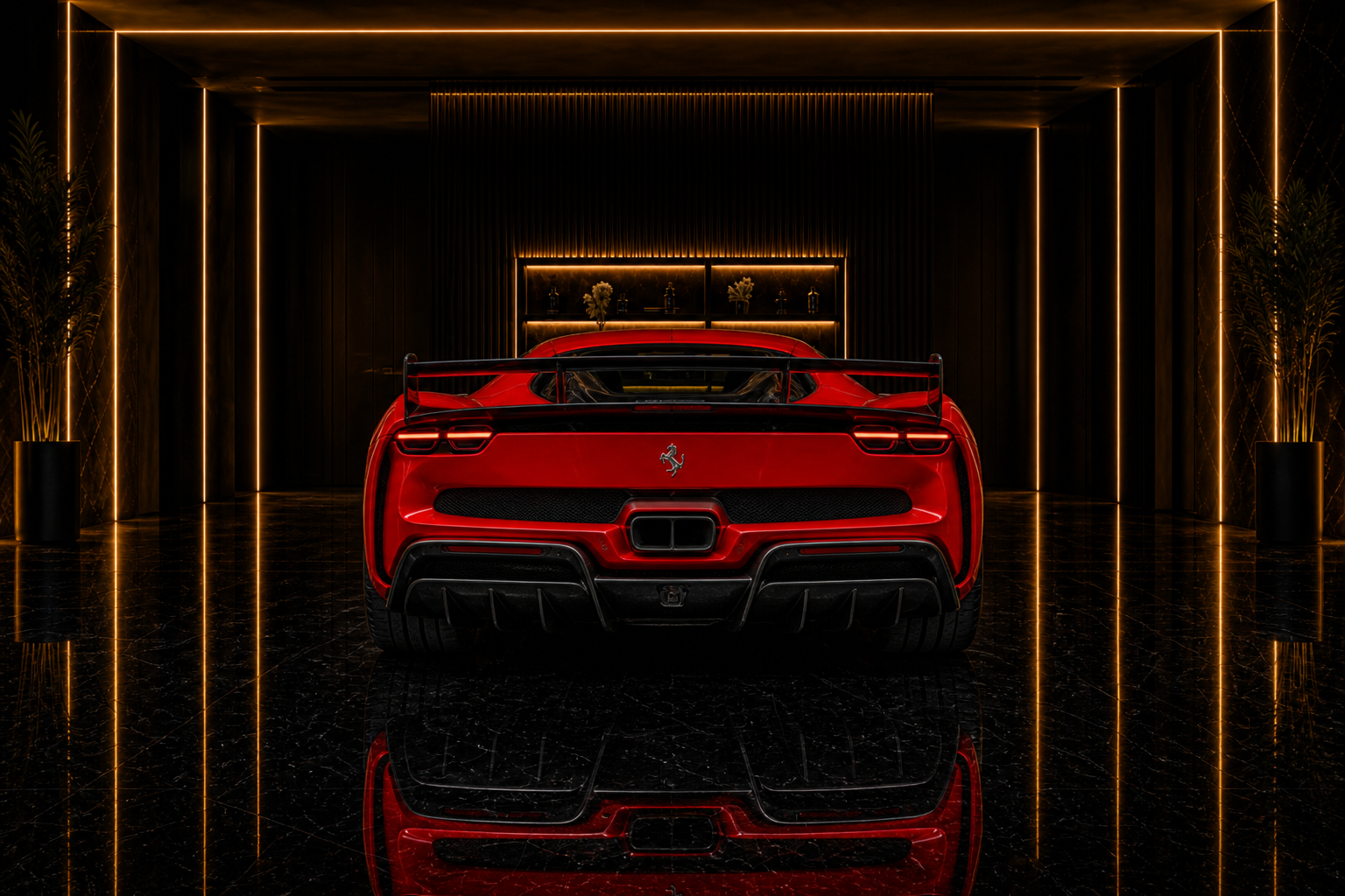 Ferrari 296 Speciale 296 speciale angle rear