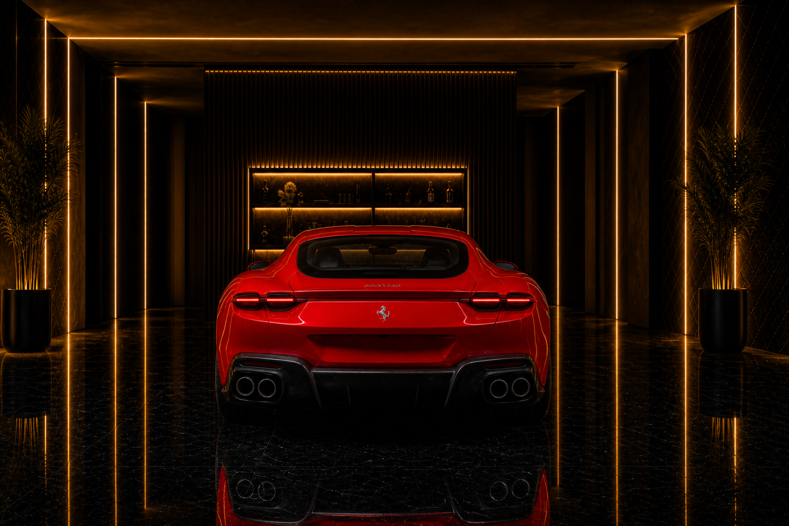 Ferrari Amalfi amalfi angle rear