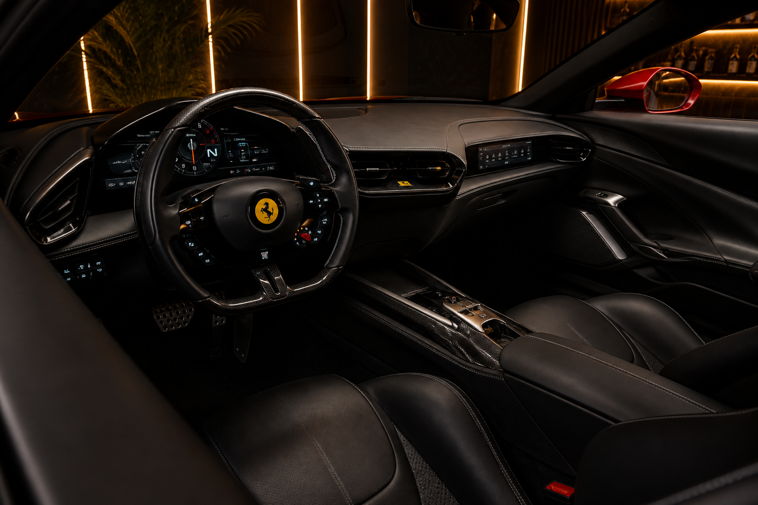 Ferrari Amalfi amalfi interior cockpit