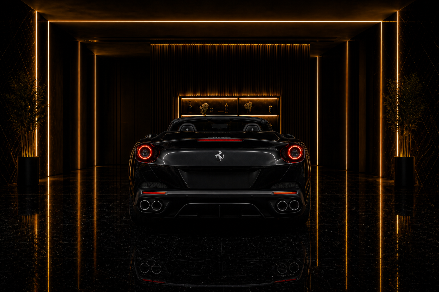 Ferrari Portofino portofino angle rear
