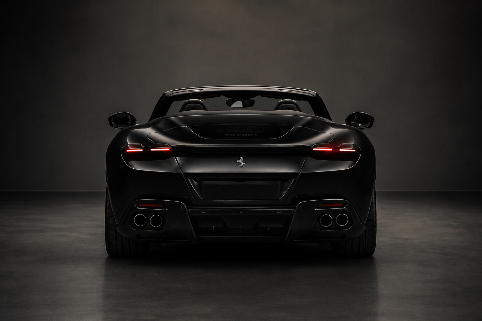 Ferrari Roma Spyder roma spyder angle rear