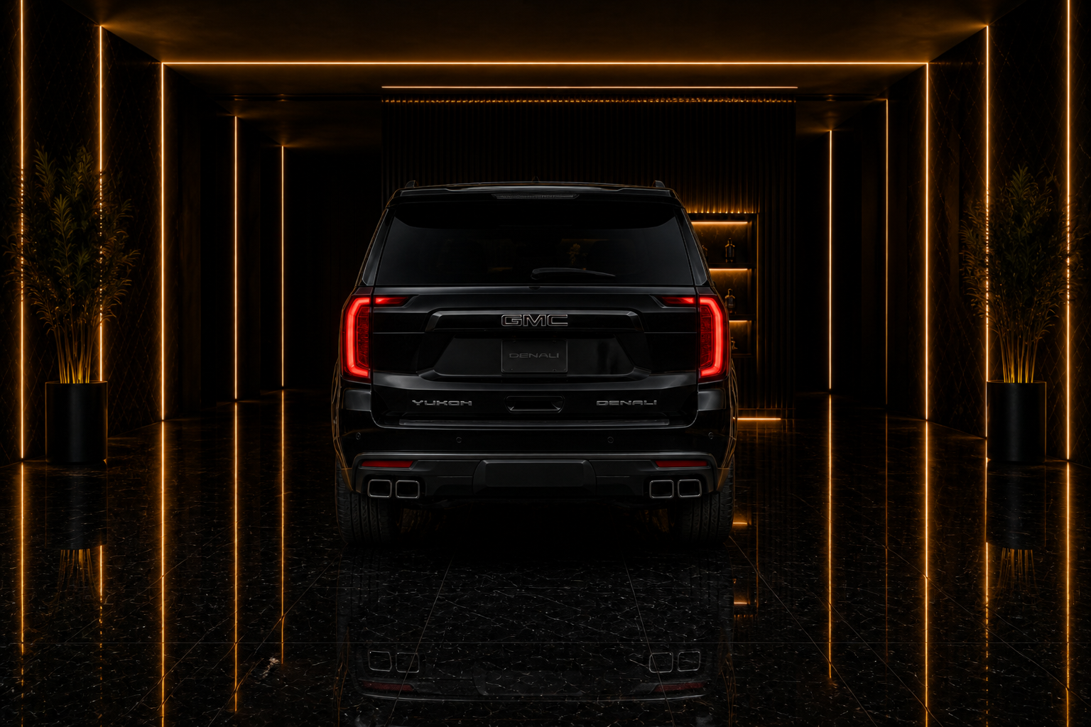 GMC Yukon Denali yukon denali angle rear