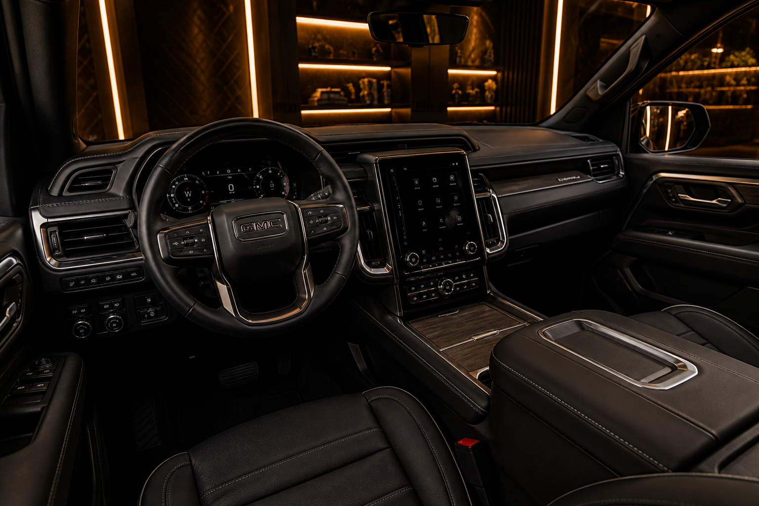 GMC Yukon Denali yukon denali interior cockpit