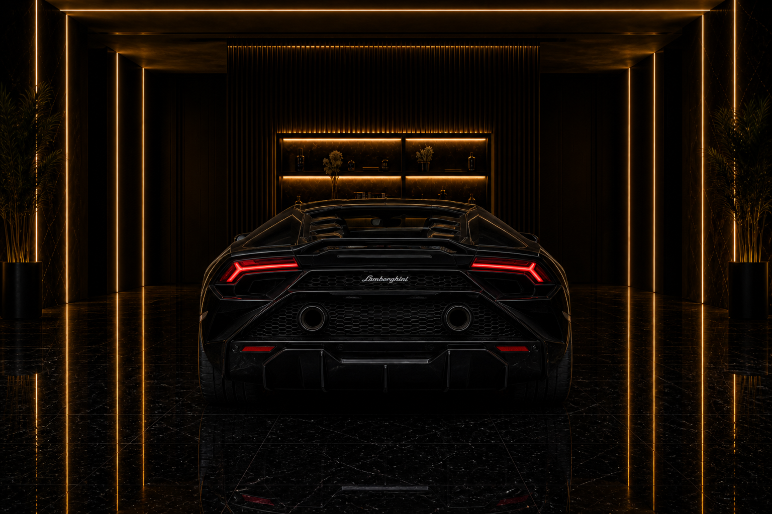 Lamborghini Huracan Tecnica huracan tecnica angle rear
