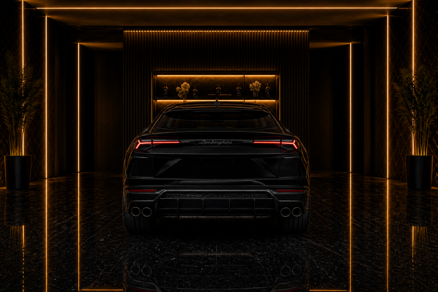 Lamborghini Urus SE 2025 urus se angle rear