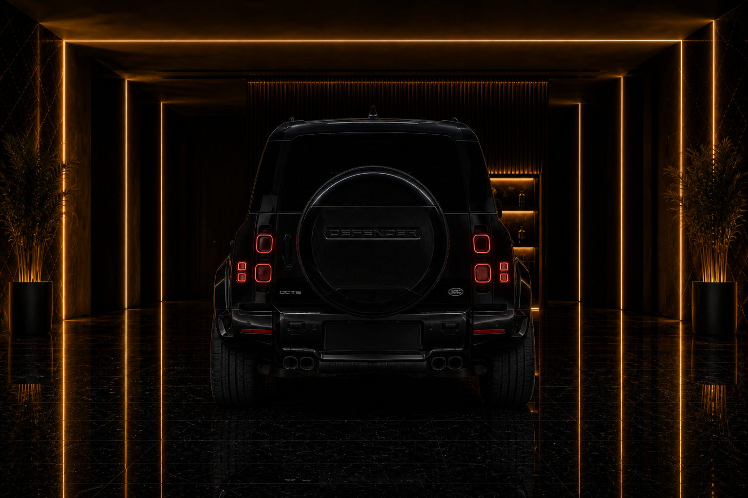 Land Rover Defender 110 Octa defender 110 octa angle rear