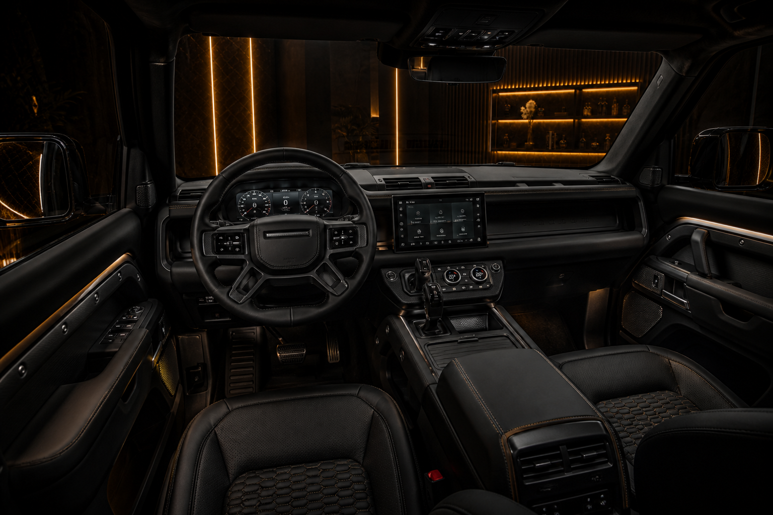 Land Rover Defender 110 Octa defender 110 octa interior cockpit
