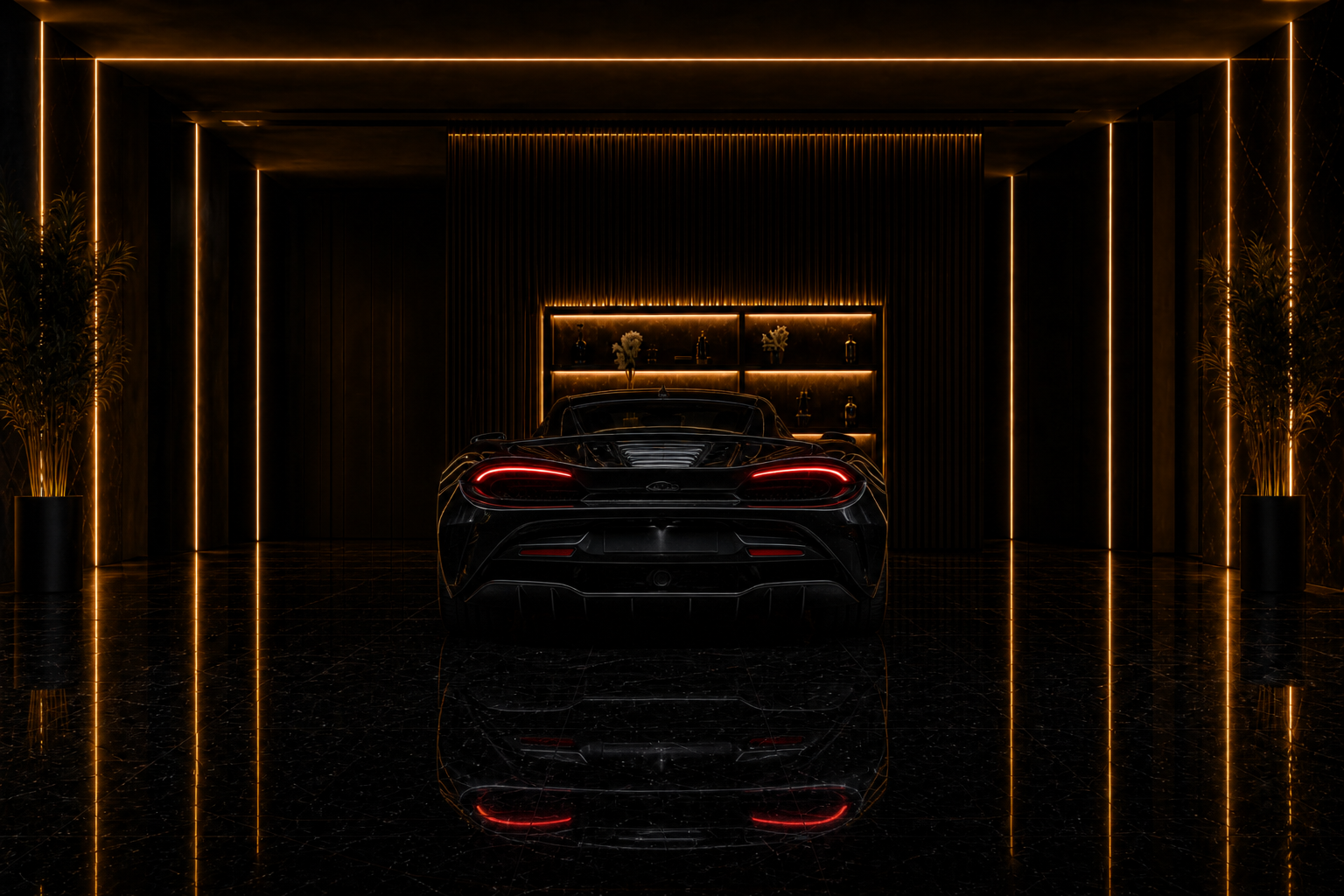Mclaren 720s 720s angle rear