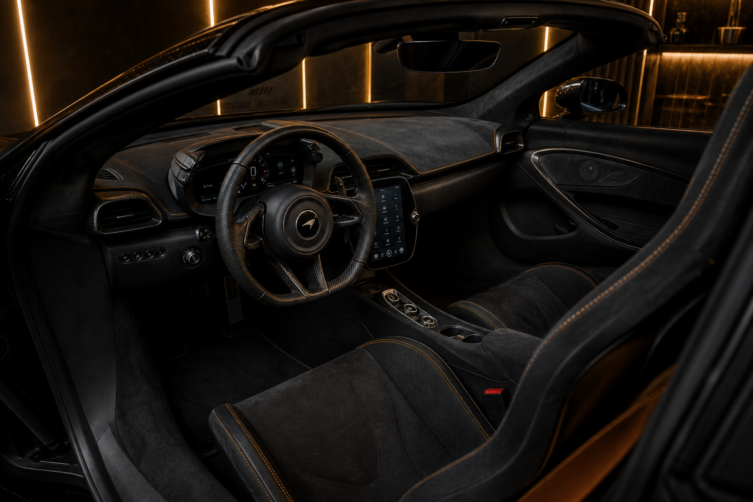 Mclaren Artura Spider artura spider interior cockpit