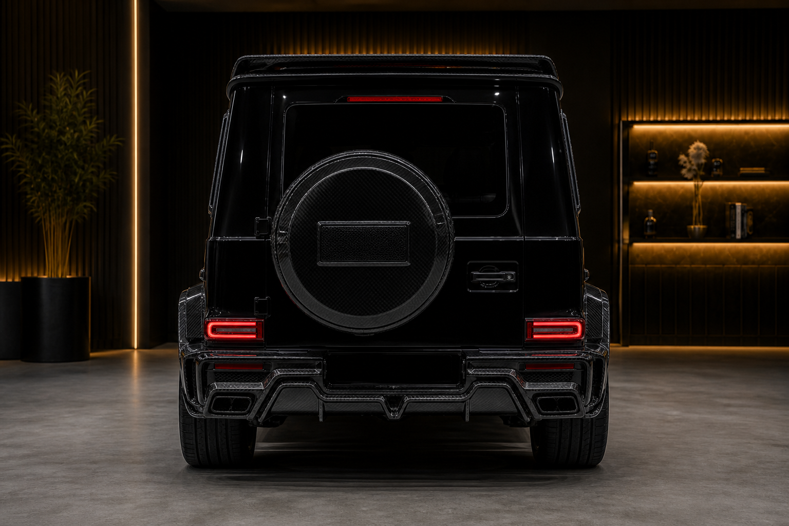 Mercedes-Benz G63 Mansory g63 mansory angle rear