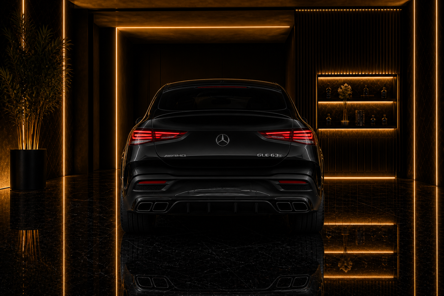 Mercedes-Benz GLE 63S gle 63s angle rear