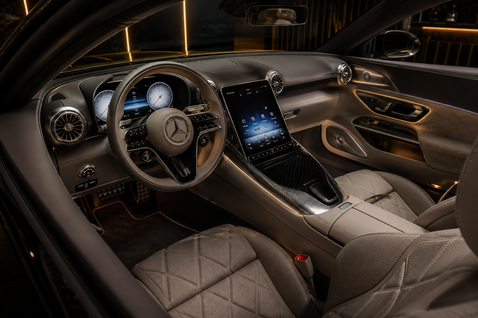Mercedes-Benz Maybach SL 680 Monogram Series mercedes maybach sl 680 monogram series interior cockpit
