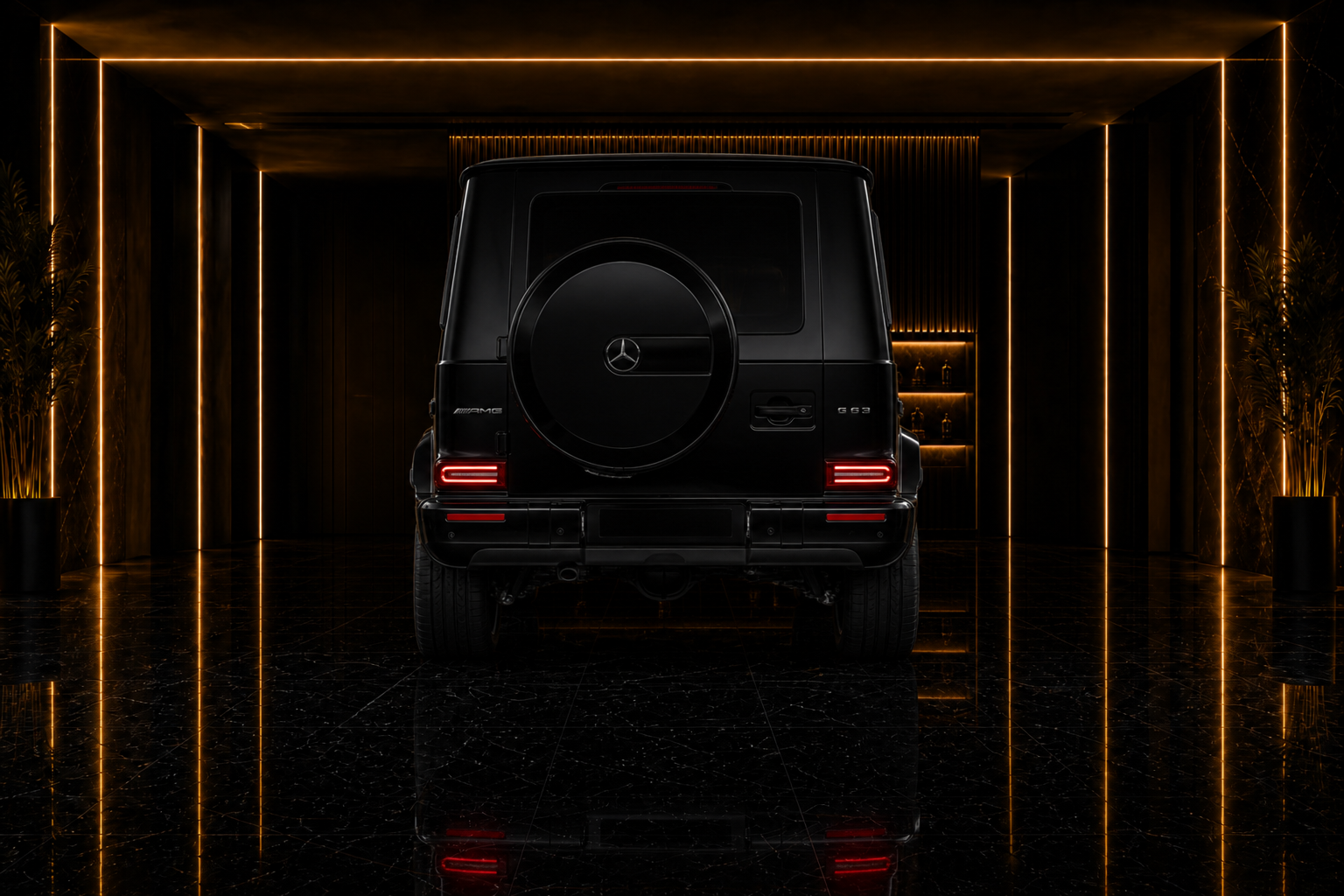 Mercedes-Benz G63 mercedez benz g63 angle rear